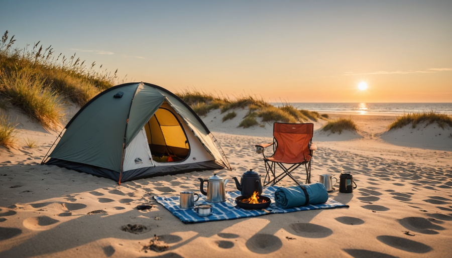 Camping en primera línea de playa: nuestros consejos